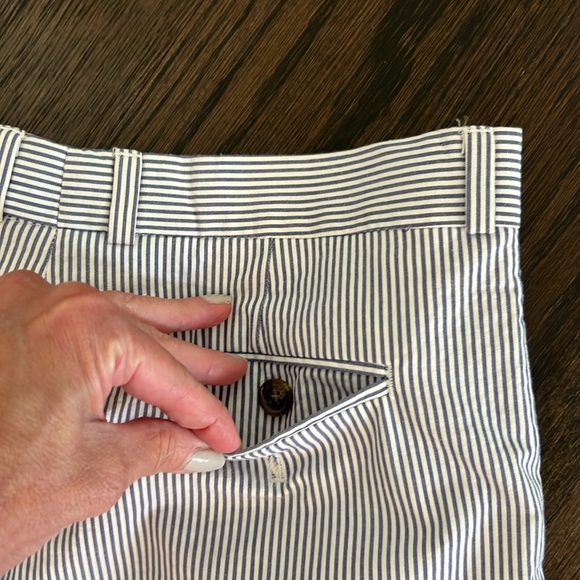 Brooks Brothers like new seersucker pant slacks 20 or men’s small - Picture 6 of 6